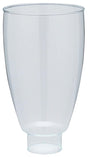 Westinghouse 8516200 Light Shade, 3-3/4 in Dia, Hurricane, Glass, Clear, Pack of 6