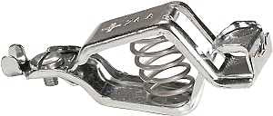Gardner Bender 14-505 Charger Clip, Steel Contact, Silver Insulation