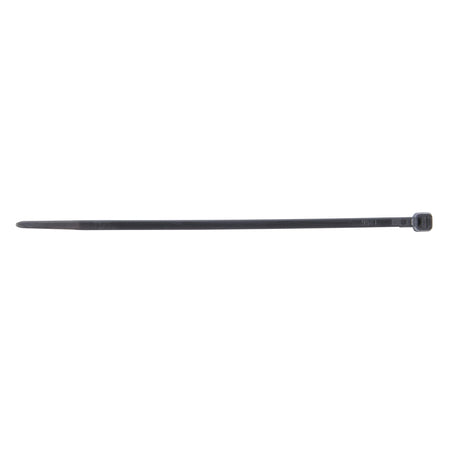 Gardner Bender 46-104UVB Cable Tie, 13/16 in Max Bundle Dia, Nylon, Black, 4 in L, 100/PK