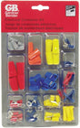 Gardner Bender TK-100 Wire Connector Kit, Solderless, Assorted, For: 22 to 10 AWG Wire, 80 -Piece