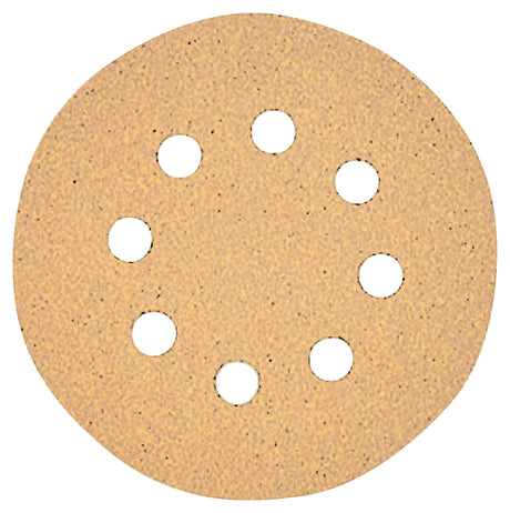 DEWALT DW4303 Sanding Disc, 5 in Dia, Coated, 120 Grit, Fine, Aluminum Oxide Abrasive, Paper Backing, 8-Hole