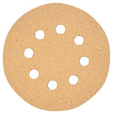 DEWALT DW4304 Sanding Disc, 5 in Dia, Coated, 150 Grit, Fine, Aluminum Oxide Abrasive, Paper Backing, 8-Hole