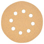 DEWALT DW4306 Sanding Disc, 5 in Dia, Coated, 220 Grit, Very Fine, Aluminum Oxide Abrasive, Paper Backing, 8-Hole