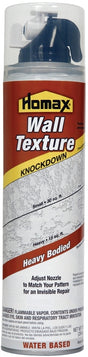 Homax 4060-06 Knock Down Wall Texture, Liquid, Solvent, Gray/White, 10 oz Can