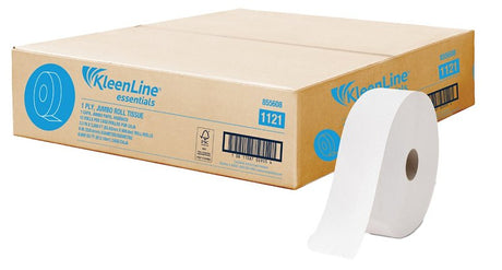 North American Paper Classic Series 422806 Bathroom Tissue, 2000 ft L Roll, 1-Ply, Paper