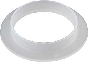Plumb Pak PP855-15 Tailpiece Washer, Beveled, 1-1/2 in, Polyethylene, For: Plastic Drainage Systems, Pack of 5