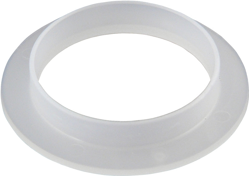 Plumb Pak PP855-15 Tailpiece Washer, Beveled, 1-1/2 in, Polyethylene, For: Plastic Drainage Systems, Pack of 5