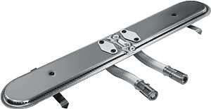 GrillPro 25723 Bar Burner, 15-1/2 in L x 3-1/2 in W Dimensions, Stainless Steel