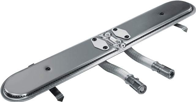 GrillPro 25723 Bar Burner, 15-1/2 in L x 3-1/2 in W Dimensions, Stainless Steel