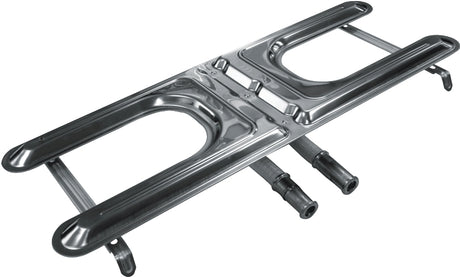 GrillPro 23513 H-Burner, 19-1/2 in L x 7 in W Dimensions, Stainless Steel