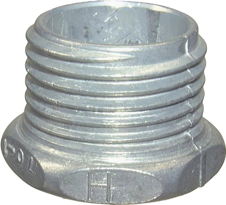 Halex 07015 Conduit Chase Nipple, 1-1/2 in, Zinc