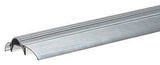 Frost King ST26A Series Top Threshold, 3/4 in H, 36 in L, 3 in W, Aluminum/Vinyl, Silver