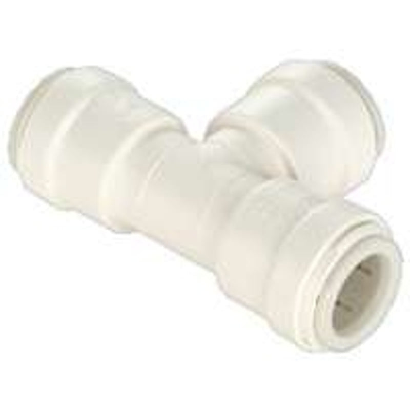 Watts 3523-10 Union Pipe Tee, 1/2 in, Sweat Push-Fit, Plastic, White, 100 psi Pressure