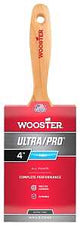 Wooster 4173-4 Paint Brush, 4 in W, 3-15/16 in L Bristle, Nylon/Polyester Bristle