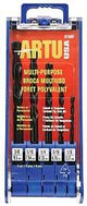 ARTU 01505 Drill Bit Set, Multi-Purpose, 5-Piece, Cobalt