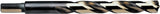 Irwin 73629 Jobber Drill Bit, 29/64 in Dia, 5-5/8 in OAL, Spiral Flute, 29/64 in Dia Shank, Reduced Shank