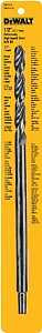 DEWALT DW1614 Drill Bit, 1/2 in Dia, 12 in OAL, Spiral Flute, 1/2 in Dia Shank, Round Shank