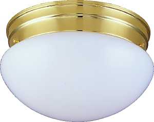 Boston Harbor F14BB02-8005-3L Two Light Round Ceiling Fixture, 120 V, 60 W, 2-Lamp, A19 or CFL Lamp
