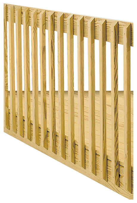 UFP 106031 Deck Baluster, 2 in L, Southern Yellow Pine, Pack of 16