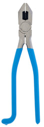 Channellock 350S Iron Workers Plier, 8-3/4 in OAL, Blue Handle, Ergonomic Handle, 1.06 in W Jaw, 1.28 in L Jaw