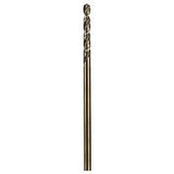 DEWALT DWA1211 Drill Bit, 11/64 in Dia, 3-1/4 in OAL, Parabolic Flute, 3-Flat Shank