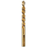 DEWALT DWA1212 Drill Bit, 3/16 in Dia, 3-1/2 in OAL, Parabolic Flute, 3-Flat Shank