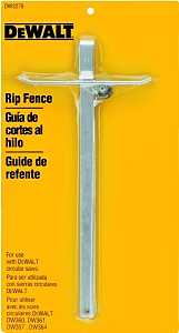 DEWALT DW3278 Rip Fence, 12-1/2 in L, 5-3/8 in W, Steel