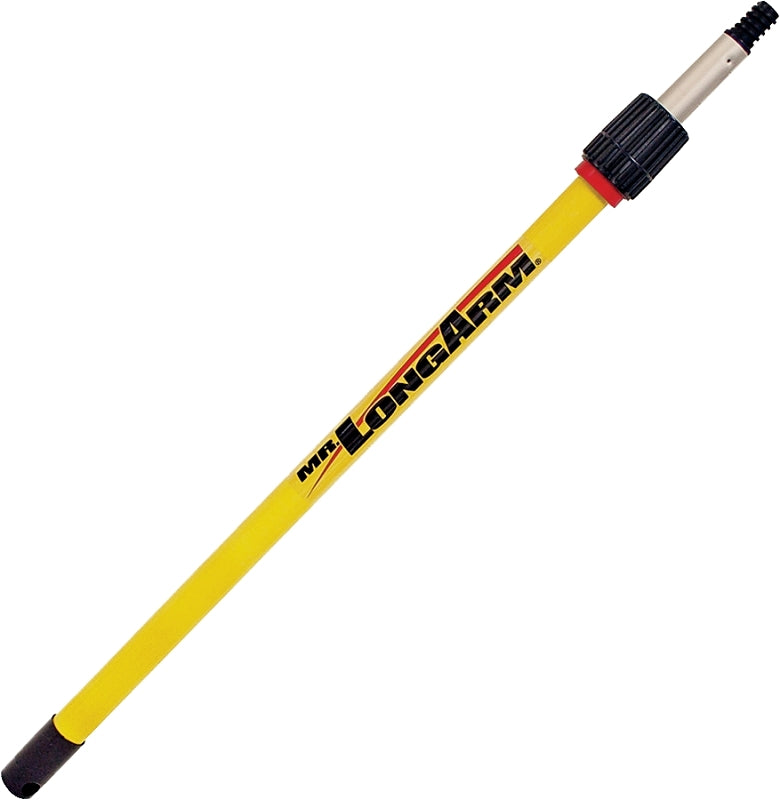 Mr. LongArm Pro-Pole Series 3208 Extension Pole, 1-1/16 in Dia, 4.2 to 7.8 ft L, Aluminum, Fiberglass Handle