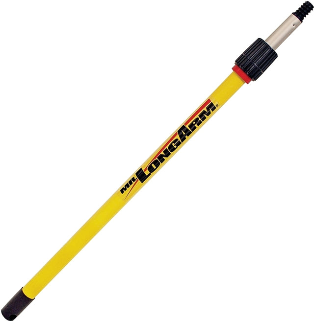 Mr. LongArm Pro-Pole Series 3216 Extension Pole, 1-1/16 in Dia, 8 to 15.3 ft L, Aluminum, Fiberglass Handle