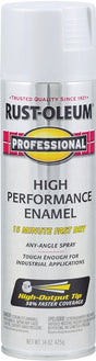 Rust-Oleum 7515838 Professional Enamel Spray Paint, Gloss, Aluminum, 14 oz Can