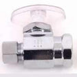 Plumb Pak PP20052LF Shut-Off Valve, 3/8 x 3/8 in Connection, FIP x Compression, Brass Body