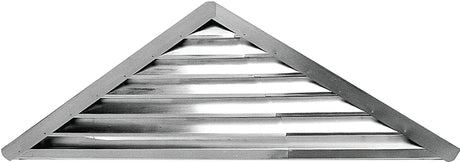 Lomanco LomanCool 908W Adjustable Louver, 163 to 341 sq-in Net Free Ventilating Area, Aluminum, White, Roof Installation