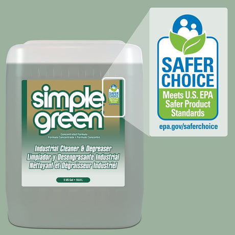 Simple Green 2700000113006 All-Purpose Cleaner, 5 gal Pail, Liquid, Sassafras, Translucent Green