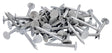 ProFIT 0069038 Hand Drive Roofing Nail, 3/4 in L, Flat Head, Steel, 11 ga