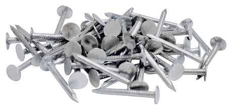 ProFIT 0069038 Hand Drive Roofing Nail, 3/4 in L, Flat Head, Steel, 11 ga