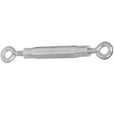 National Hardware 2170BC Series N221-739 Turnbuckle, 55 lb Working Load, #12-24 Thread, Eye, Eye, 6-1/2 in L Take-Up, Pack of 10