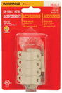 Wiremold B-9-10-11 Raceway Accessory Pack, Metal, Ivory