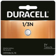 Duracell DL1/3NBBPK Battery, 3 to 3.3 V Battery, Lithium, Manganese Dioxide