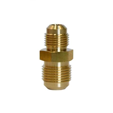 ATC 1/2 in. Flare X 3/8 in. D Flare in. Yellow Brass Reducing Union, Pack of 5