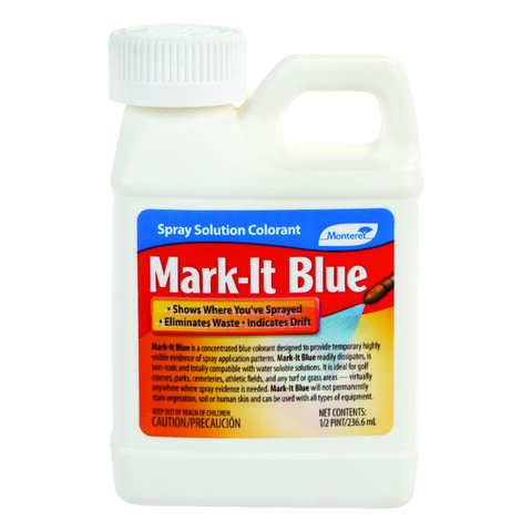 Monterey Mark-It Blue Lawn and Weed Control Concentrate 1/2 pt