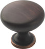 Amerock TEN53005ORB Cabinet Knob, 1-1/8 in Projection, 1-1/4 in, Zinc