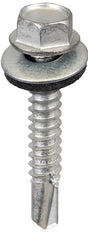 Acorn International SW-MM1412G250 Screw, Hex Drive, Self-Drilling, Self-Tapping Point, Galvanized Steel, 20/BAG