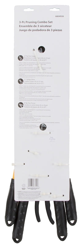 Landscapers Select GG-SET2 Pruner/Lopping Shear Set, 23 By-Pass Lopper: 1-1/4 8 By-Pass Pruner: 1/2 in Cutting Capacity, Pack of 6