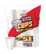 Dart Insulated Beverage Cups 51 pk, Pack of 24