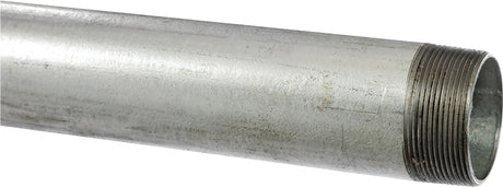B & K 1.25X10G Galvanized Pipe, 1-1/4 in, 10 ft L, Threaded, Steel