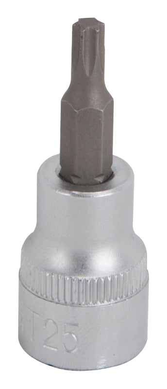 Vulcan 3505001820 Fractional Star Bit Socket, T25 Tip, Chrome