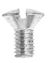 Danco No. 10-32 X 3/8 in. L Slotted Oval Head Chrome-Plated Brass Faucet Handle Screw 5 pk, Pack of 5