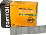 Bostitch SX50351-3/16G Crown Staple, 7/32 in W Crown, 1-3/16 in L Leg, 18 Gauge, Steel