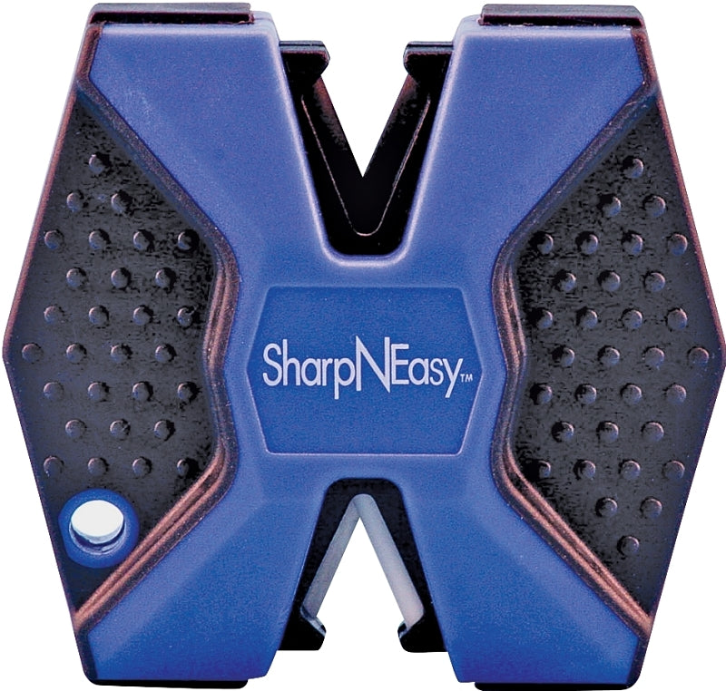 Accusharp SharpNEasy 334CD Knife Sharpener, Coarse/Fine, Ceramic Abrasive, Rubber Handle