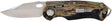 Accusharp 704C Folding Knife, Aluminum/Stainless Steel Blade, 1-Blade, Camouflage Handle